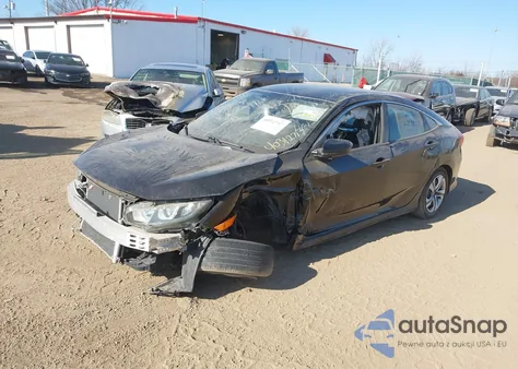 2017 Honda Civic Lx из США, поврежденный, VIN 2HGFC2F59HH567655